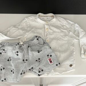 Zara Baby Top and Bottom